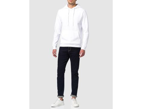 Bluza z kapturem Mężczyźni S biały - 3