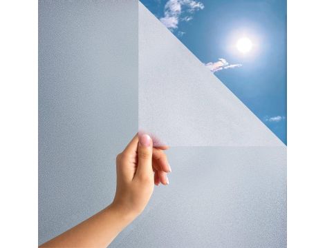 Folia mleczna na szyby gotowa 118x200cm MARAPON