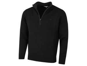 Calvin Klein Golf męski sweter bawełniany xl Schwarzout