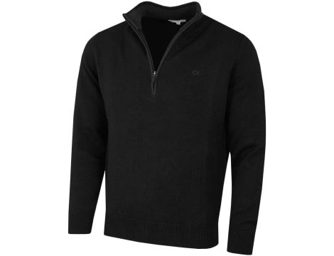 Calvin Klein Golf męski sweter bawełniany xl Schwarzout - 2
