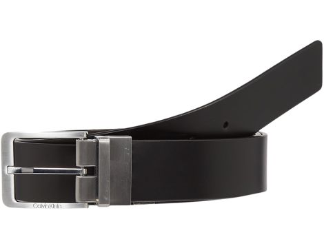 Calvin Klein Pasy Mężczyźni Adj/Rev Ciepło 35 mm 90 Czarny/Brązowy