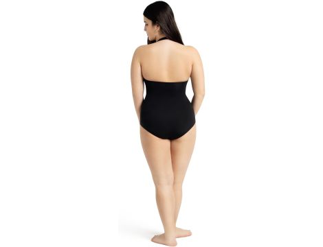 Capezio Damska koszulka z wiązaniem M Czarny - 5
