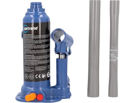 Cartrend 10005 Hydrauliczny podnośnik butelkowy 2 T