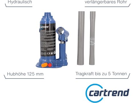 cartrend Hydrauliczny podnośnik samochodowy - 3
