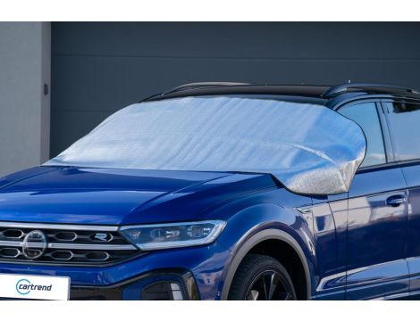 cartrend Osłona przedniej szyby SUV/Van powłoka termiczna srebrna - 3