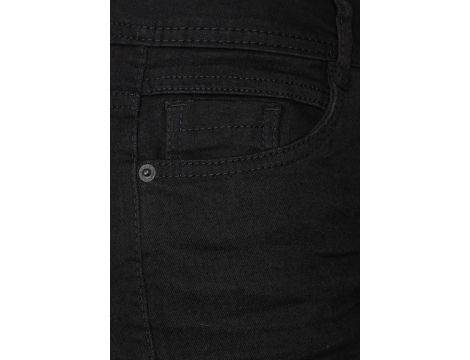 Cecil B376535 - spodnie jeansowe proste Kobiety 27W / 30L czarny - 5
