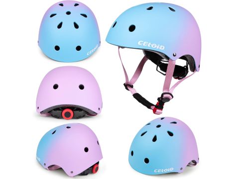 CELOID Dziecięcy kask rowerowy , na deskorolkę dla dzieci r.S - 2