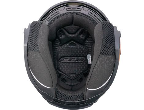 CGM jet Kask motocyklowy 136A DNA MONO grey 136A-ALV-10-B1 size S - 6