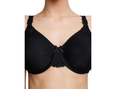 Chantelle biustonosz miękki czarny Hedona rozmiar 85G - 3
