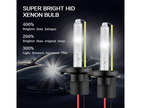 Chemini 2 x żarówki ksenonowe H7 HID 6000K - 4