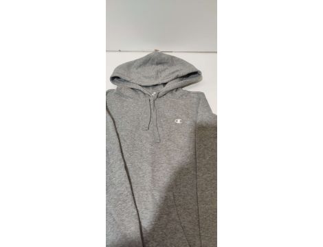 Champion Bluza z kapturem damska S/M Jasnoszary - 3