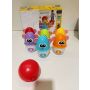 Chicco Monkey Strike Kids Bowling Pin Set - Skittles Game for Kids with 6 S - 5