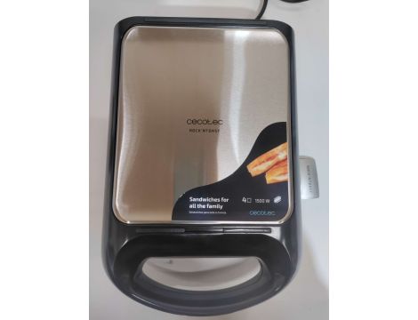Cecotec Opiekacz do kanapek Rock'nToast Family. 1500 W - 3