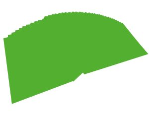Papier kolorowy zielony Folia 6455