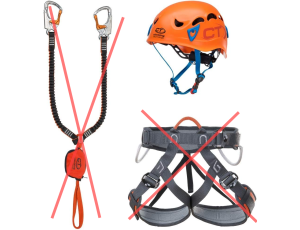 Climbing Technology FERRATA Plus Galaxy Set Zestaw wspinaczka jeden rozmiar - image 2
