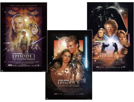 Close Up Star Wars Episode I-III zestaw 3 plakatów (61 cm x 915 cm) - 2