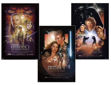 Close Up Star Wars Episode I-III zestaw 3 plakatów (61 cm x 915 cm)