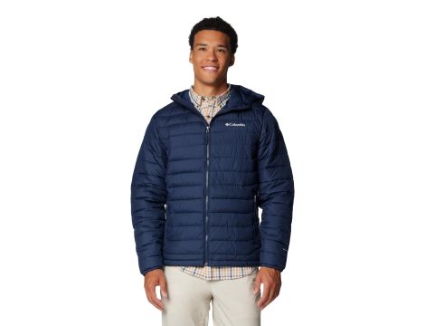 Columbia kurtka męska pikowana z kapturem Powder Lite II Hooded rozmiar L