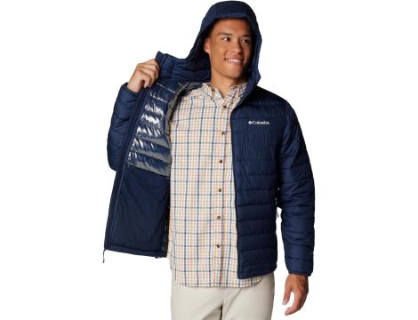 Columbia kurtka męska pikowana z kapturem Powder Lite II Hooded rozmiar XL - 10