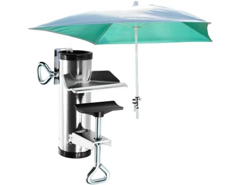 COM-FOUR® Metalowy uchwyt na parasol - 7
