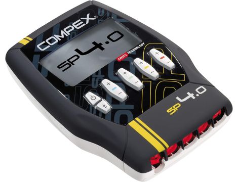 Compex Unisex Adult Sport 4.0 Stymulator mięśni - czarny N/A Pojedynczy - 4