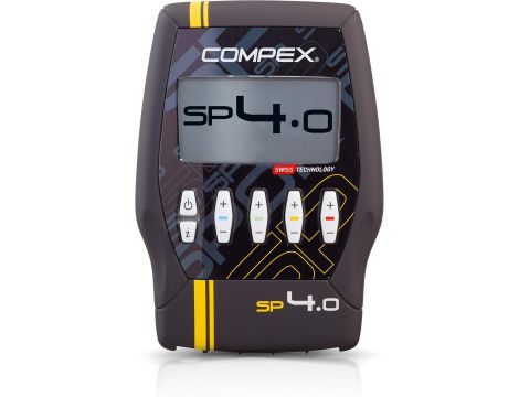 Compex Unisex Adult Sport 4.0 Stymulator mięśni - czarny N/A Pojedynczy - 2