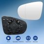 Convitex Szkło lustrzane lewa pasuje do Volkswagen Golf VI (08-13) Links - 3