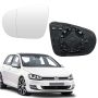 Convitex Szkło lustrzane lewa pasuje do Volkswagen Golf VI (08-13) Links - 2