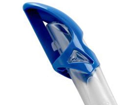Cressi Adult Mexico Snorkel - Blue - 3