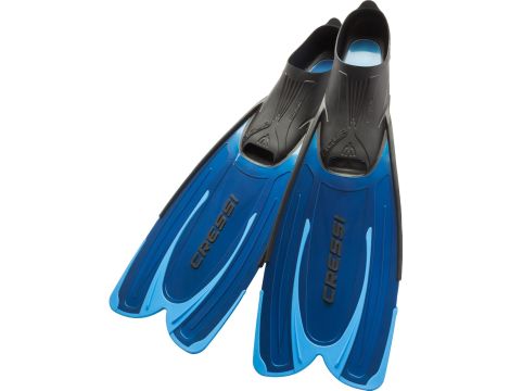 Cressi Agua Bag Sets-flossen Tauchmaske Schnorchel 43/44 Blau - 6