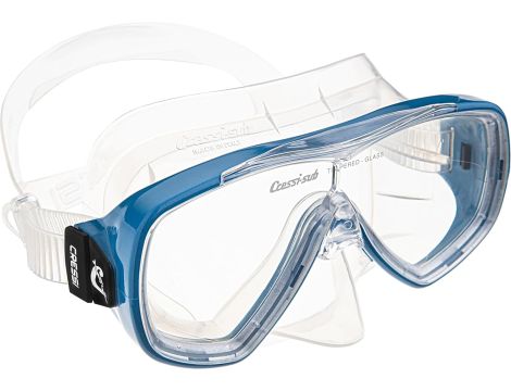 Cressi Agua Bag Sets-flossen Tauchmaske Schnorchel 43/44 Blau - 3