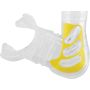Cressi Alpha Ultra Dry Snorkel Przezroczysty/Rura Czarny Żółty - 4