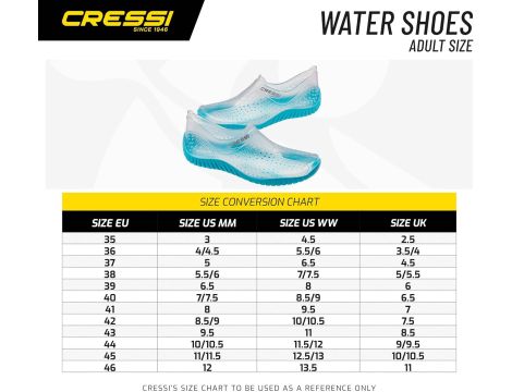 Cressi Uniseks Water ShoesButy do wszystkich sportów wodnych 46 Lazur - 5