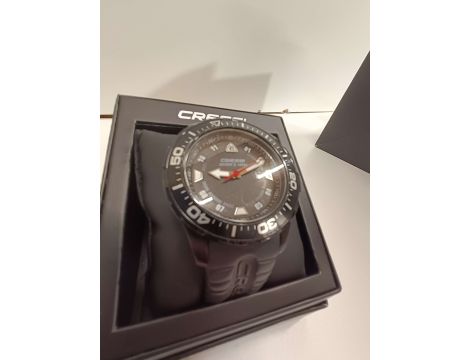 Cressi Unisex Manta Dive Watch, Black/Black/Black, One Size - 6