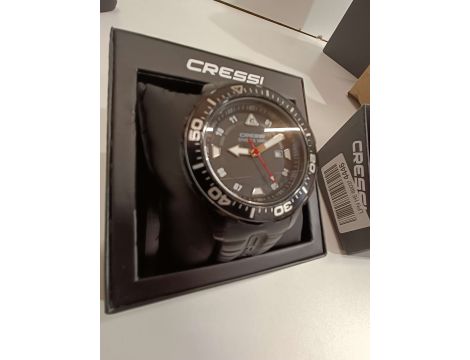 Cressi Unisex Manta Dive Watch, Black/Black/Black, One Size - 7