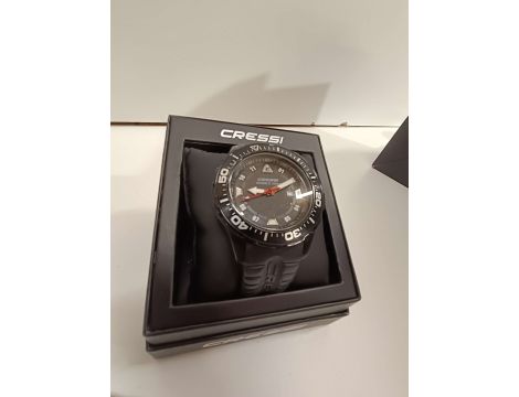 Cressi Unisex Manta Dive Watch, Black/Black/Black, One Size - 8