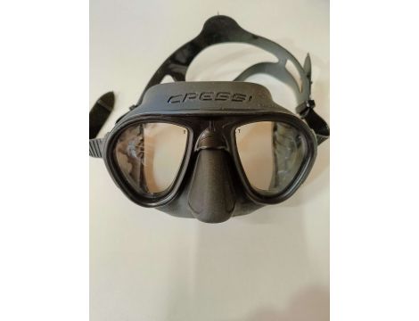 Cressi Unisex-Adult Calibro Sf Mask Maski do nurkowania i snorkrlingu Czarny - 4