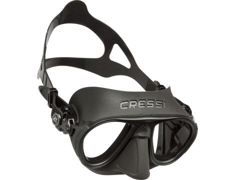 Cressi Unisex-Adult Calibro Sf Mask Maski do nurkowania i snorkrlingu Czarny