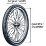 cyclingcolors 2X dno obręczy rowerowej - 4