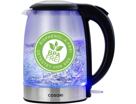 Czajnik elektryczny Cosori GK172-CO 2200 W 1,7 l przezroczysty - 6
