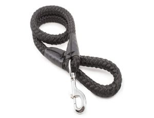 Czarna smycz 1,07m x 20mm Nylon