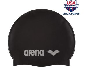 Czepek pływacki dla dorosłych Silikon Arena czarny - image 2