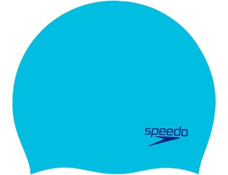 Czepek pływacki dla dzieci Silikon Speedo niebieski - 2