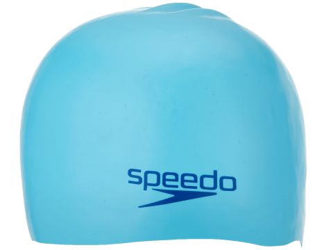 Czepek pływacki dla dzieci Silikon Speedo niebieski