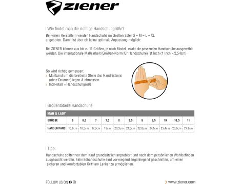 Damskie rękawice narciarskie Ziener Kileni Pr Lady Glove 7,0 - 5