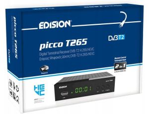 Dekoder DVB-T2 Edision nano T265+ - image 2