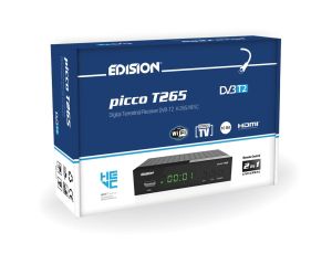 Dekoder DVB-T2 Edision nano T265+