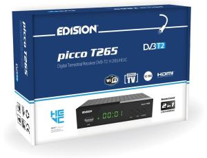 Dekoder DVB-T2 Edision nano T265+ - image 2