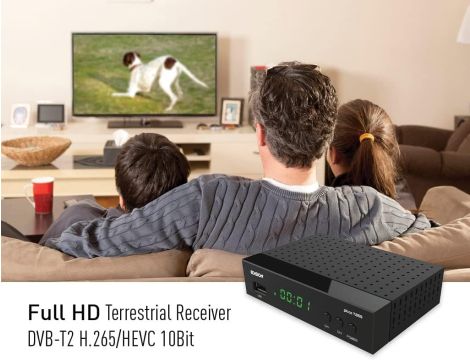 Dekoder DVB-T2 Edision nano T265+ - 3