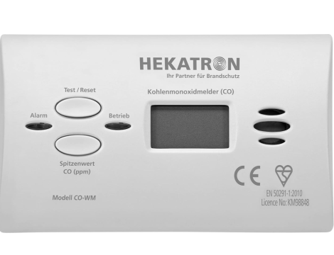 Detektor tlenku węgla Hekatron 31-6300001-01-XX - 3